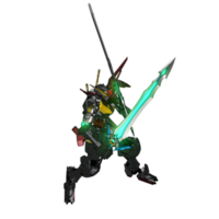 Mecha-Angriffspose png