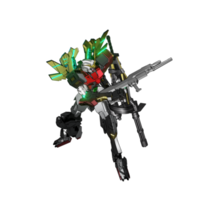 Mecha-Angriffspose png