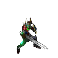 mecha listo para atacar png