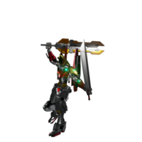 Mecha prêt à attaquer png