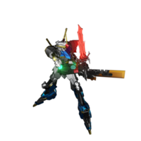 Mecha prêt à attaquer png