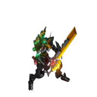 mecha listo para atacar png