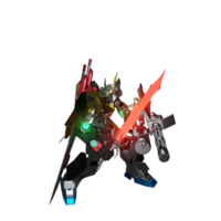 Mecha zum Angriff bereit png