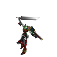 Mecha-Angriffspose png