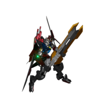 pose de ataque mecha png