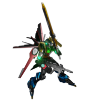 mecha attacco posa png