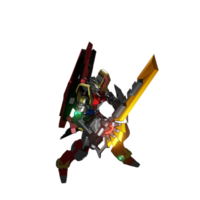 Mecha-Angriffspose png