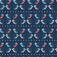 Cute Pixie Pattern vector