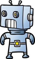 cartoon character robot vector