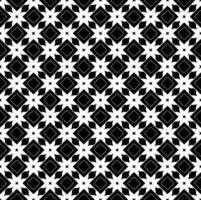 Black and white seamless pattern texture. Greyscale ornamental graphic design. Mosaic ornaments. Pattern template. vector