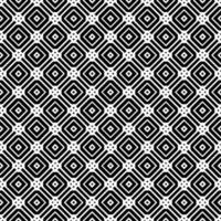 Black and white seamless pattern texture. Greyscale ornamental graphic design. vector