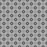 Black and white seamless pattern texture. Greyscale ornamental graphic design. Mosaic ornaments. Pattern template. vector