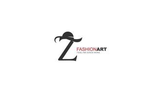 Z logo fashion company. text identity template vector illustration for your brand.