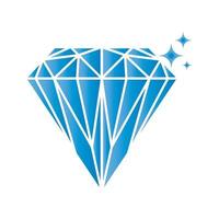 icono de vector de plantilla de logotipo de diamante