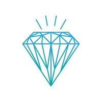 Diamond logo template vector icon