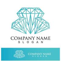 Diamond logo template vector icon