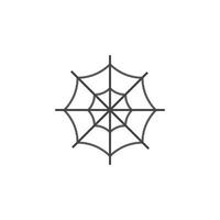 Spider web vector for website symbol icon presentation