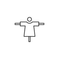 scarecrow vector for website symbol icon presentation