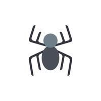 vector de araña para presentación de icono de símbolo de sitio web