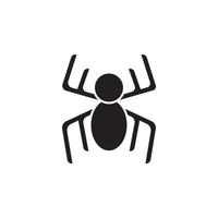 vector de araña para presentación de icono de símbolo de sitio web