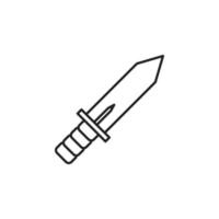 vector de cuchillo para presentación de icono de símbolo de sitio web