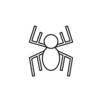 vector de araña para presentación de icono de símbolo de sitio web
