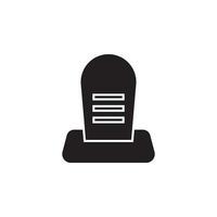 grave vector for website symbol icon presentation