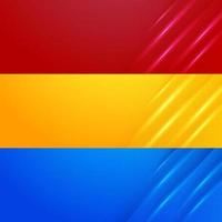 Vector colorful abstract banner background design set