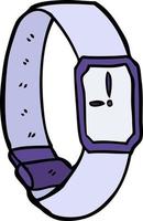 reloj de pulsera de dibujos animados vector