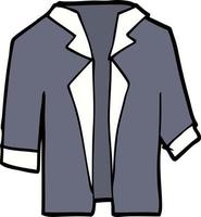 cartoon suit shirt vector