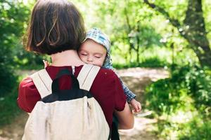 Family outdoor portrait photo