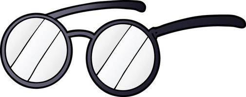 Vector cartoon spectacles