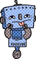 cartoon robot character vector