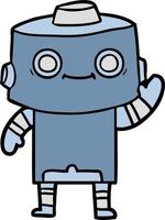 cartoon robot character vector