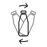 Bottle shake icon vector for graphic design, logo, website, social media, mobile app, UI illustration