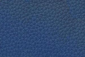 Blue leather, leatherette texture background photo