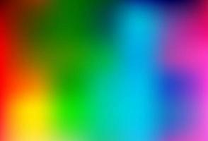 Light Multicolor, Rainbow vector abstract blurred background.