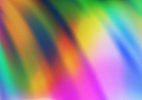 Light Multicolor, Rainbow vector modern elegant background.