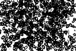 Black and white vector layout with circle shapes.