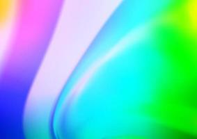 Light Multicolor, Rainbow vector blurred shine abstract background.