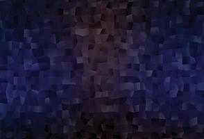 Dark Blue, Red vector triangle mosaic texture.