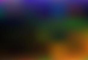 Dark Multicolor, Rainbow vector abstract bright background.