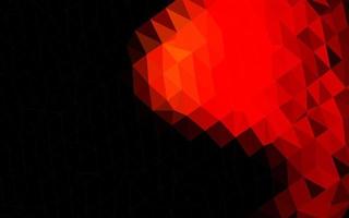 Light Red vector blurry triangle texture.