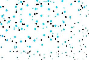 Light Blue, Green vector background with triangles, circles, cubes.