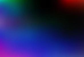 Dark Multicolor, Rainbow vector blurred shine abstract pattern.