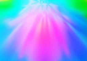 Light Multicolor, Rainbow vector abstract blurred template.