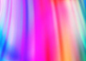 Light Multicolor, Rainbow vector background with bent ribbons.