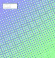 Abstract geometric halftone pattern color gradient background  vector