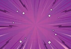 Comic Background with Beautiful Purple Color vector