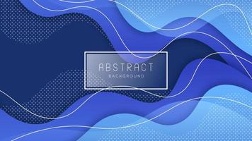 Colorful liquid and geometric background with fluid gradient shapes vector